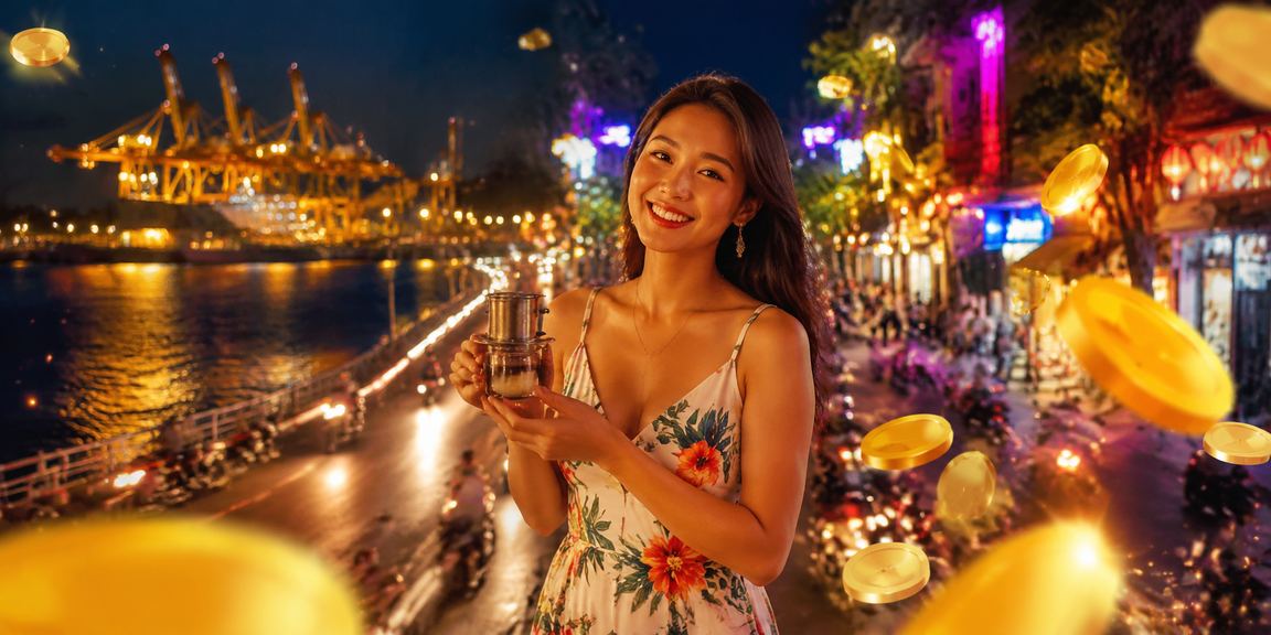 Người chơi tại Vũng Tàu thưởng thức cà phê và trải nghiệm casino trực tuyến 4003dw